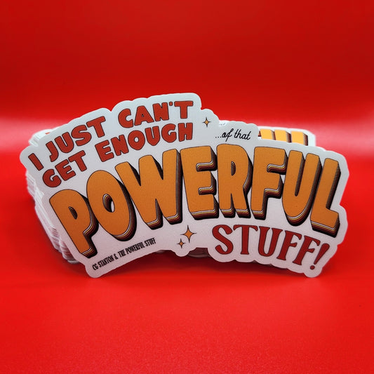 Powerful Stuff Sticker Pack