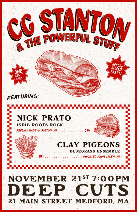 Record Release Show Poster