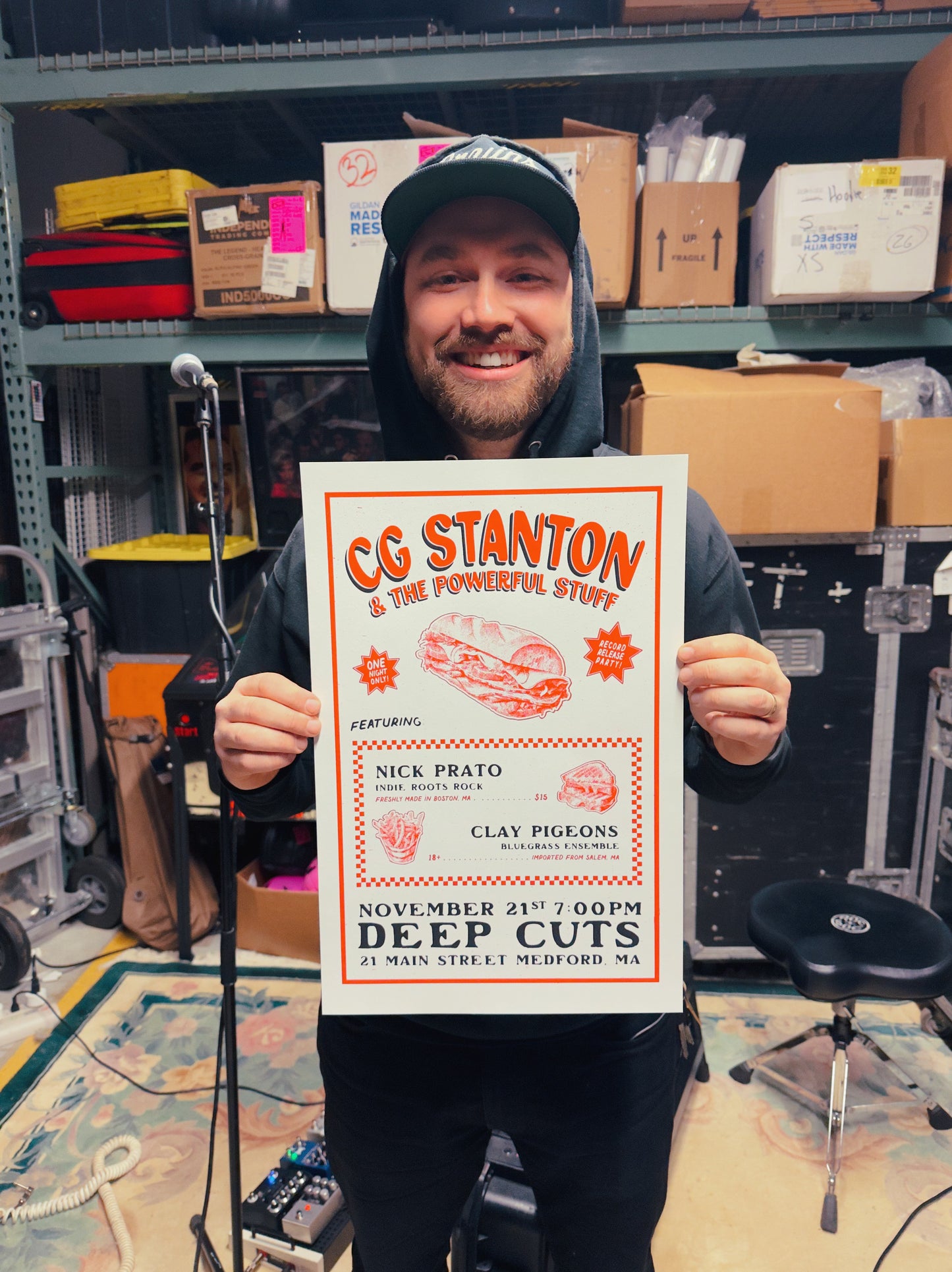 Record Release Show Poster